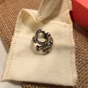 James Avery - Key to my heart ring size 5